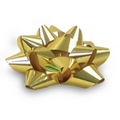 Gold Glitter Perfect Bow (5"x16 Loops, 1 1/4" Ribbon)
